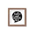 Picture of Hello Little One _GroupedProduct_Square_Mini_ _GroupedProduct_Square_Framed_Matted_