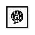 Picture of Hello Little One _GroupedProduct_Square_Mini_ _GroupedProduct_Square_Framed_Matted_