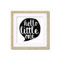 Picture of Hello Little One _GroupedProduct_Square_Mini_ _GroupedProduct_Square_Framed_Matted_