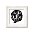 Picture of Hello Little One _GroupedProduct_Square_Mini_ _GroupedProduct_Square_Framed_Matted_