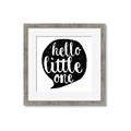 Picture of Hello Little One _GroupedProduct_Square_Mini_ _GroupedProduct_Square_Framed_Matted_