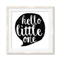 Picture of Hello Little One _GroupedProduct_Square_Mini_ _GroupedProduct_Square_Framed_Matted_