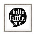 Picture of Hello Little One _GroupedProduct_Square_Mini_ _GroupedProduct_Square_Framed_Matted_