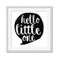 Picture of Hello Little One _GroupedProduct_Square_Mini_ _GroupedProduct_Square_Framed_Matted_
