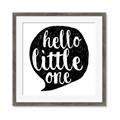 Picture of Hello Little One _GroupedProduct_Square_Mini_ _GroupedProduct_Square_Framed_Matted_