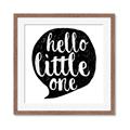 Picture of Hello Little One _GroupedProduct_Square_Mini_ _GroupedProduct_Square_Framed_Matted_