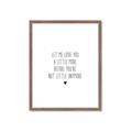 Picture of Let me love you _GroupedProduct_Rectangle_Portrait_Mini_ _GroupedProduct_Rectangle_Portrait_Framed_Matted_
