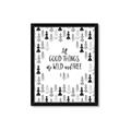 Picture of Good Things are Wild & Free _GroupedProduct_Rectangle_Portrait_Mini_ _GroupedProduct_Rectangle_Portrait_Framed_Matted_