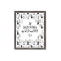 Picture of Good Things are Wild & Free _GroupedProduct_Rectangle_Portrait_Mini_ _GroupedProduct_Rectangle_Portrait_Framed_Matted_