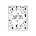 Picture of Good Things are Wild & Free _GroupedProduct_Rectangle_Portrait_Mini_ _GroupedProduct_Rectangle_Portrait_Framed_Matted_