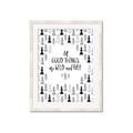 Picture of Good Things are Wild & Free _GroupedProduct_Rectangle_Portrait_Mini_ _GroupedProduct_Rectangle_Portrait_Framed_Matted_