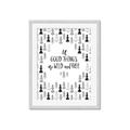 Picture of Good Things are Wild & Free _GroupedProduct_Rectangle_Portrait_Mini_ _GroupedProduct_Rectangle_Portrait_Framed_Matted_