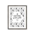 Picture of Good Things are Wild & Free _GroupedProduct_Rectangle_Portrait_Mini_ _GroupedProduct_Rectangle_Portrait_Framed_Matted_