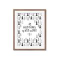 Picture of Good Things are Wild & Free _GroupedProduct_Rectangle_Portrait_Mini_ _GroupedProduct_Rectangle_Portrait_Framed_Matted_