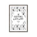 Picture of Good Things are Wild & Free _GroupedProduct_Rectangle_Portrait_Mini_ _GroupedProduct_Rectangle_Portrait_Framed_Matted_