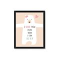 Picture of More than I can Bear Pink  _GroupedProduct_Rectangle_Portrait_Mini_ _GroupedProduct_Rectangle_Portrait_Framed_Matted_