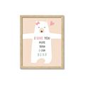 Picture of More than I can Bear Pink  _GroupedProduct_Rectangle_Portrait_Mini_ _GroupedProduct_Rectangle_Portrait_Framed_Matted_