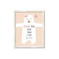 Picture of More than I can Bear Pink  _GroupedProduct_Rectangle_Portrait_Mini_ _GroupedProduct_Rectangle_Portrait_Framed_Matted_