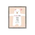 Picture of More than I can Bear Pink  _GroupedProduct_Rectangle_Portrait_Mini_ _GroupedProduct_Rectangle_Portrait_Framed_Matted_