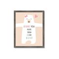 Picture of More than I can Bear Pink  _GroupedProduct_Rectangle_Portrait_Mini_ _GroupedProduct_Rectangle_Portrait_Framed_Matted_