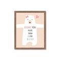 Picture of More than I can Bear Pink  _GroupedProduct_Rectangle_Portrait_Mini_ _GroupedProduct_Rectangle_Portrait_Framed_Matted_
