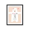 Picture of More than I can Bear Pink  _GroupedProduct_Rectangle_Portrait_Mini_ _GroupedProduct_Rectangle_Portrait_Framed_Matted_