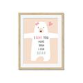 Picture of More than I can Bear Pink  _GroupedProduct_Rectangle_Portrait_Mini_ _GroupedProduct_Rectangle_Portrait_Framed_Matted_