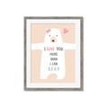 Picture of More than I can Bear Pink  _GroupedProduct_Rectangle_Portrait_Mini_ _GroupedProduct_Rectangle_Portrait_Framed_Matted_