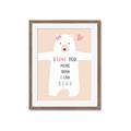 Picture of More than I can Bear Pink  _GroupedProduct_Rectangle_Portrait_Mini_ _GroupedProduct_Rectangle_Portrait_Framed_Matted_