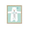 Picture of More than I can Bear Blue _GroupedProduct_Rectangle_Portrait_Mini_ _GroupedProduct_Rectangle_Portrait_Framed_Matted_