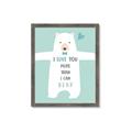 Picture of More than I can Bear Blue _GroupedProduct_Rectangle_Portrait_Mini_ _GroupedProduct_Rectangle_Portrait_Framed_Matted_