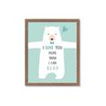 Picture of More than I can Bear Blue _GroupedProduct_Rectangle_Portrait_Mini_ _GroupedProduct_Rectangle_Portrait_Framed_Matted_