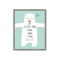 Picture of More than I can Bear Blue _GroupedProduct_Rectangle_Portrait_Mini_ _GroupedProduct_Rectangle_Portrait_Framed_Matted_