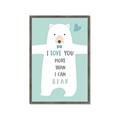 Picture of More than I can Bear Blue _GroupedProduct_Rectangle_Portrait_Mini_ _GroupedProduct_Rectangle_Portrait_Framed_Matted_