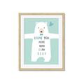 Picture of More than I can Bear Blue _GroupedProduct_Rectangle_Portrait_Mini_ _GroupedProduct_Rectangle_Portrait_Framed_Matted_