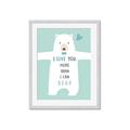 Picture of More than I can Bear Blue _GroupedProduct_Rectangle_Portrait_Mini_ _GroupedProduct_Rectangle_Portrait_Framed_Matted_