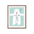 Picture of More than I can Bear Blue _GroupedProduct_Rectangle_Portrait_Mini_ _GroupedProduct_Rectangle_Portrait_Framed_Matted_