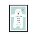 Picture of More than I can Bear Blue _GroupedProduct_Rectangle_Portrait_Mini_ _GroupedProduct_Rectangle_Portrait_Framed_Matted_