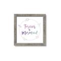 Picture of Forever a Mermaid I _GroupedProduct_Square_Mini_ _GroupedProduct_Square_Framed_Matted_