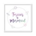 Picture of Forever a Mermaid I _GroupedProduct_Square_Mini_ _GroupedProduct_Square_Framed_Matted_