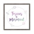 Picture of Forever a Mermaid I _GroupedProduct_Square_Mini_ _GroupedProduct_Square_Framed_Matted_