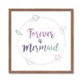 Picture of Forever a Mermaid I _GroupedProduct_Square_Mini_ _GroupedProduct_Square_Framed_Matted_