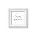Picture of Forever a Mermaid I _GroupedProduct_Square_Mini_ _GroupedProduct_Square_Framed_Matted_