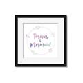 Picture of Forever a Mermaid I _GroupedProduct_Square_Mini_ _GroupedProduct_Square_Framed_Matted_