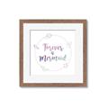 Picture of Forever a Mermaid I _GroupedProduct_Square_Mini_ _GroupedProduct_Square_Framed_Matted_