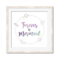 Picture of Forever a Mermaid I _GroupedProduct_Square_Mini_ _GroupedProduct_Square_Framed_Matted_