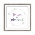 Picture of Forever a Mermaid I _GroupedProduct_Square_Mini_ _GroupedProduct_Square_Framed_Matted_
