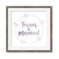 Picture of Forever a Mermaid I _GroupedProduct_Square_Mini_ _GroupedProduct_Square_Framed_Matted_