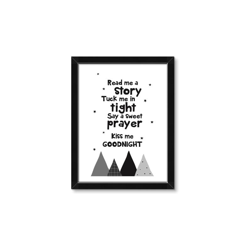 Picture of Kiss me Goodnight _GroupedProduct_Rectangle_Portrait_Mini_ _GroupedProduct_Rectangle_Portrait_Framed_Matted_