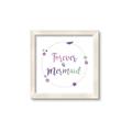 Picture of Forever a Mermaid II _GroupedProduct_Square_Mini_ _GroupedProduct_Square_Framed_Matted_
